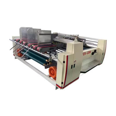 High Speed Semi-Automatic Double Pieces Folder Gluer voor het liemen van golvende doosfolders