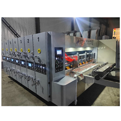 Gekrompen kartonnen plaat printen Slotting Die Cutting Machine voor uw behoeften