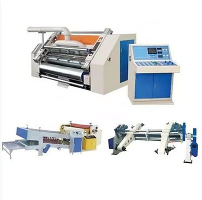 2 Ply Corrugation Board Fingerless Type Single Facer Corrugated Machine voor gegolfde verpakkingen