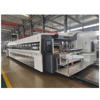 Automatische hoge snelheid golfkartonflexodrukmachine voor karton