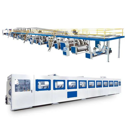 Automatische golfkartonproductielijn voor papiervormmachine
