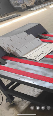 Machine voor het vormen van papier met een breedte van minimaal 42 mm
