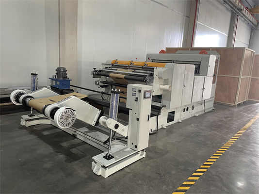 PLC-gecontroleerde servo-aangedreven papiersnijmachine voor automatisch rollensnijden