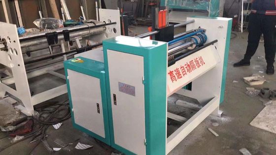 Kleine gegolfde kartonnen doos maken machine met Min.span grootte van slot 42mm Capaciteit