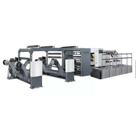 220V Spanning Automatische Servo Precision Rotary Knife Roll To Sheeter Cut Offset