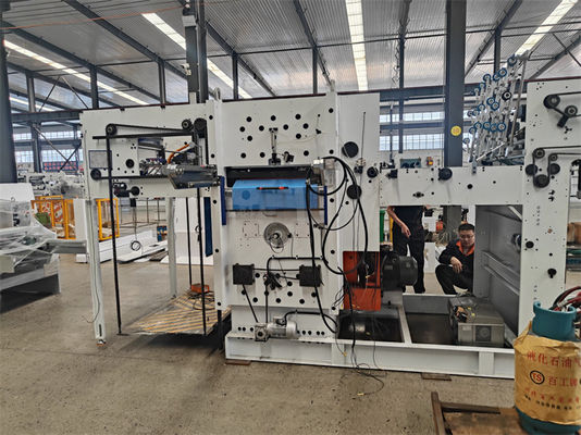 Automatische gegolfde strooimasjien voor productielijnen