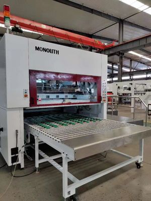 Automatische gegolfde strooimasjien voor productielijnen