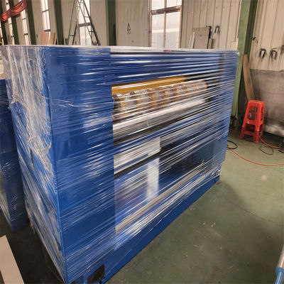 3000 kg dubbele lagen spiraalvormige kruissnijder voor het snijden van gegolfd karton