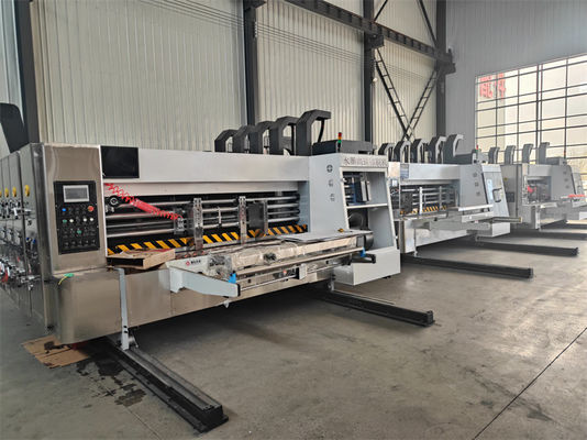 Printer Slotter Die Cutter In One Machine Map Gluer Karton Doos maken Machine