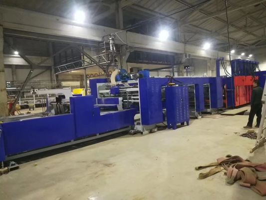 2500 KG Hebei Liheng Volledig automatisch Online Flexo Printing Slotting Die Cutter Met Online Folder Gluer Bundler Machine