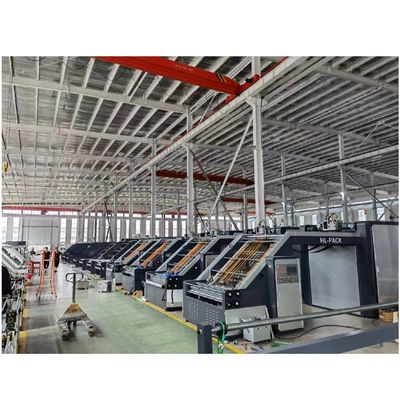 Metalen verpakkingsmateriaal golfkarton laminator met technologische kenmerken