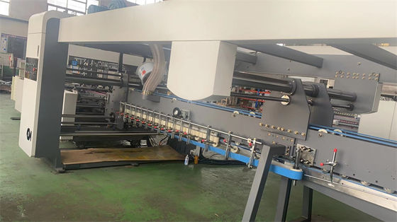 Flexo-printing Die Cutting Folder Glue Strapping In Line Carton Productielijn