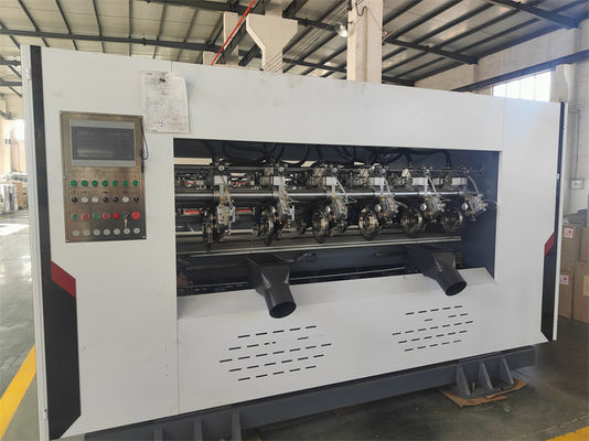 Volledig automatische Nc Thin Blade Slitter And Scorer Machine voor Pizza Box Productie Lijn
