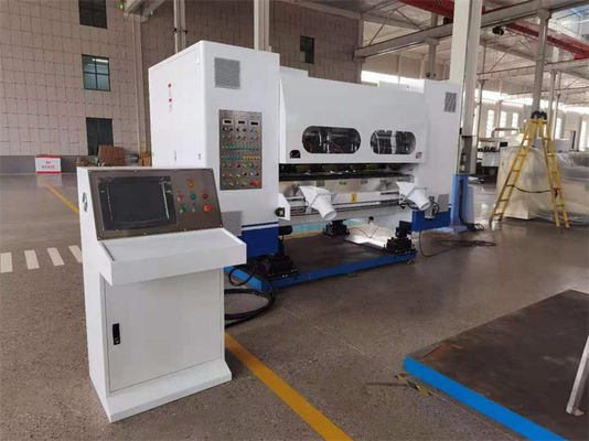 Nc Computer Thin Blade Slitter And Scorer Machine voor de productie van golfkarton