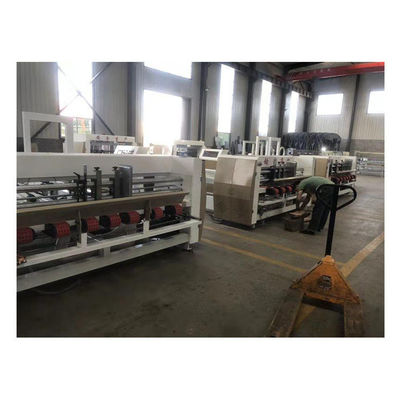 Automatische opvouwbare kartonnen doos Kleefmachine 16000*4300*1860mm Air Source Standard
