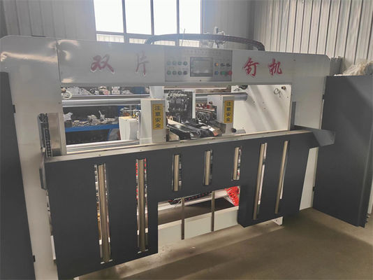 Gemakkelijk te bedienen semi-automatische dubbelstuk stitcher machine voor machines hardware