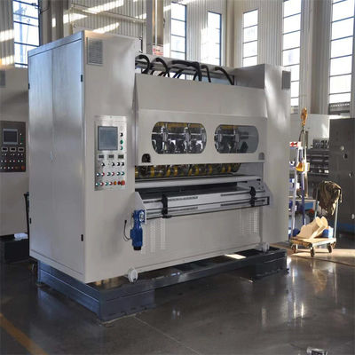 Papiervormmachine Nc Thin Blade Slitter Scorer met Stacker Machine voor gegolfd