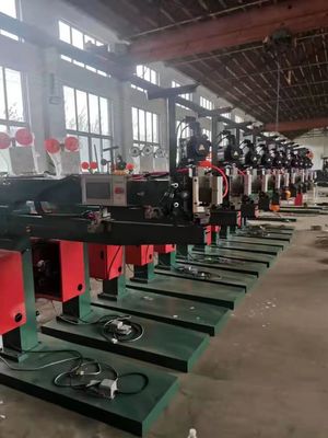 Servomotor met handoperatie kartonnen doosjes naaimachine voor kartonnen dozen