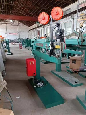 Servomotor met handoperatie kartonnen doosjes naaimachine voor kartonnen dozen