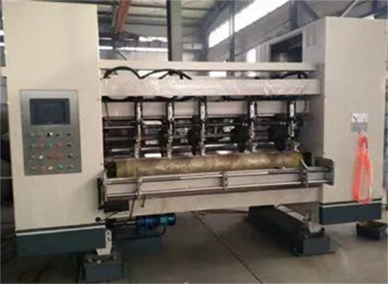 Semi-automatische dunne lemmen slitter voor gegolfd karton 5900x2100x2300mm