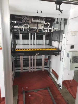 Automatische platbed gegolfde plaat die cutting creasing machine met hoge precisie