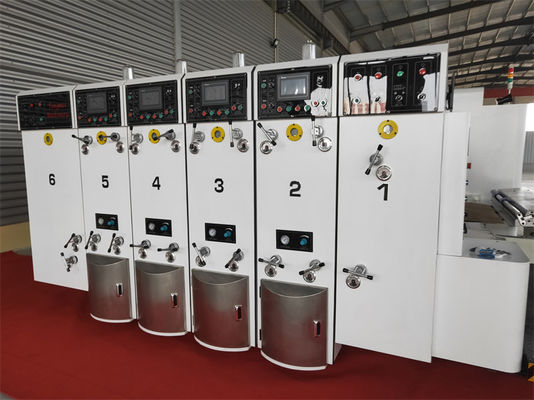 Hoogwaardige gegolfde kartondrukmachine met functies
