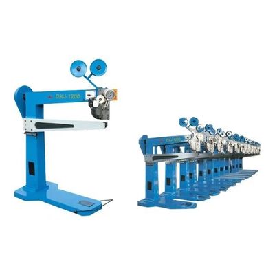Handvoeding zware stapler handmatige kartonnen doos Sticker machine