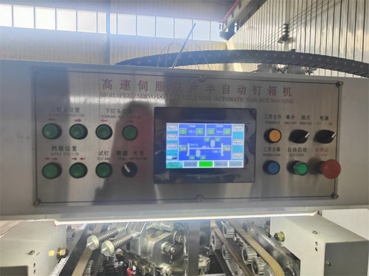 High Speed Double Head Stitching Machine voor het vormen van papier in kartonnen doosjes