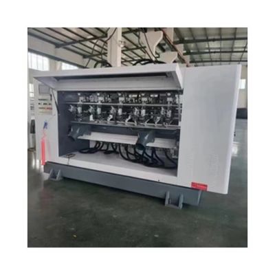 Op maat gemaakte kartonnen golvende dunne lemmen slitter scorer machine voor 380V spanning