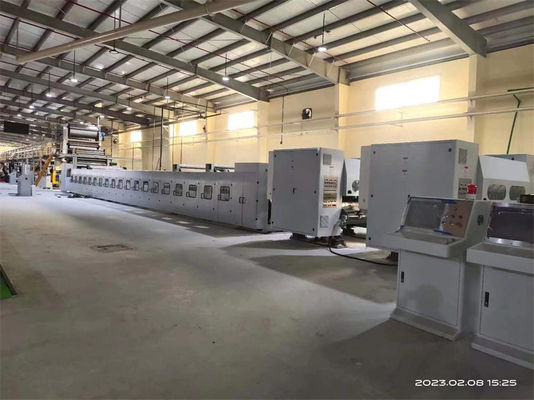 Productielijn voor gegolfd karton met kookmachine/slitter scorer/gluer-plakmachine