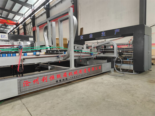 Kleefmachine voor de vraag van klanten Automatische folder Gluer Stitcher Karton Stitching