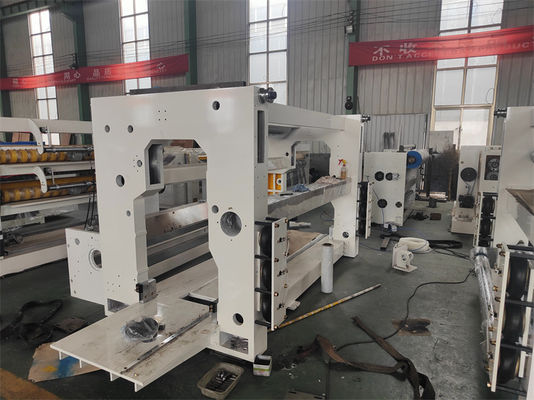 Temperatuurbereik 160-180C Single Facer voor automatische productie van golfkarton