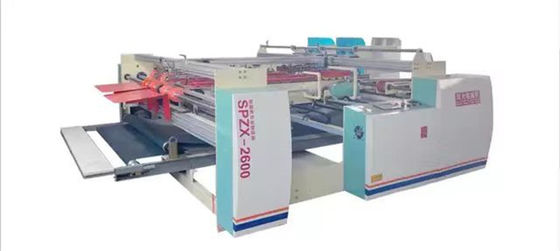 High Speed Semi-Automatic Double Pieces Folder Gluer voor het liemen van golvende doosfolders