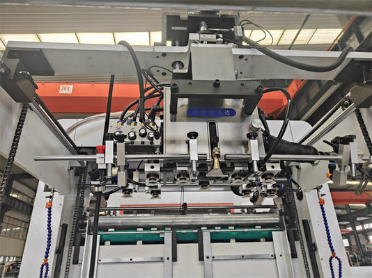 Precision Paperboard Die Cutting Machine voor karton Max.Paper Size 1500*1100mm gemaakt