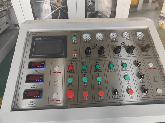 Textiel Full Automatic Geautomatiseerde Karton Box Paperboard Productie Lijn met 0,75KW Frequency Control