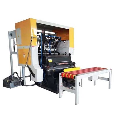 3000 KG Automatische graad Automatische pizza doos Fruit Box Karton Papier Creasing Die Cutting Punching Machine