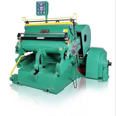 Semi-automatische 380V voorraad handmatige platen papier sterven snijden en embossing machine voor uw