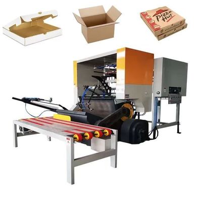 Geavanceerde automatische pizza doos Fruit Box karton papier creasing Die Cutting Punching Machine voor restaurant