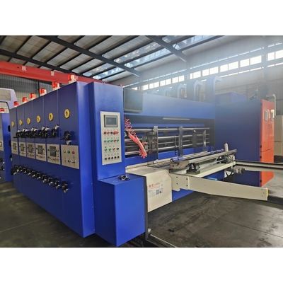 150-200 stuks/min. Snelheid golfkarton die cutting flexoprintmachine 1000 kg gewicht
