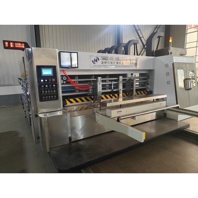 150-200 stuks/min. Snelheid golfkarton die cutting flexoprintmachine 1000 kg gewicht
