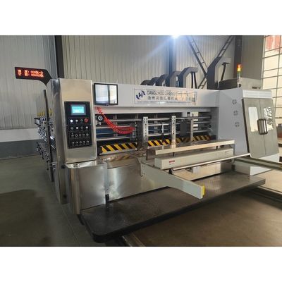 150-200 stuks/min. Snelheid golfkarton die cutting flexoprintmachine 1000 kg gewicht