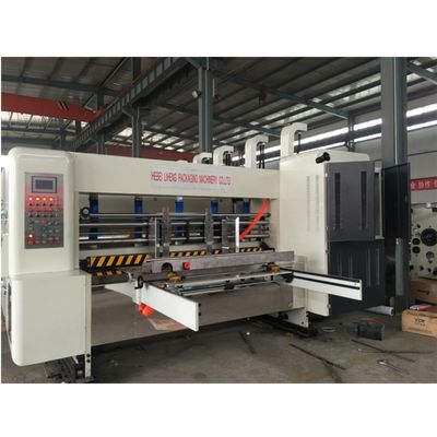 Geaffineerde kartondrukmachine met 6 kleuren flexodruk