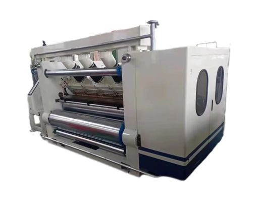Verpakkingslijn voor 1600-2500 mm breedte roestvrij staal 3/5/7 laag golfkarton kubus type enkelzijdig 380V