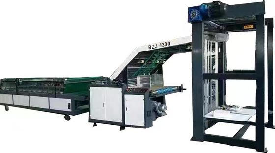 Geaffineerde karton half-automatische industriële fluitlamineermachine aanpasbaar