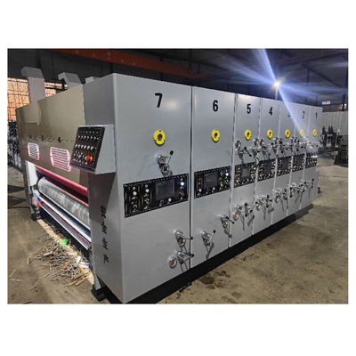 Gekrompen kartonnen plaat printen Slotting Die Cutting Machine voor uw behoeften
