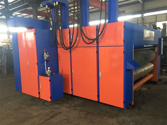 Automatische gegolfde kartonnen doos printing slotting die cutting machine 1000 kg gewicht