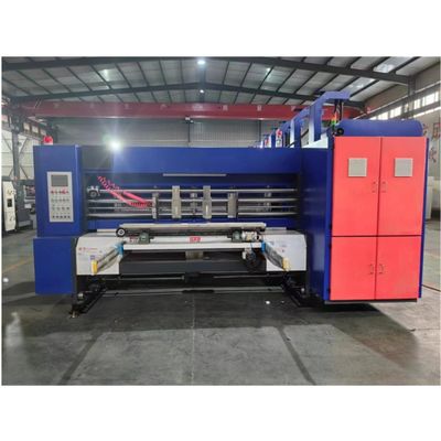 1-6 Kleuren Geavanceerde Automatische Karton Printing Slotting Die Cutting Box Making Machine
