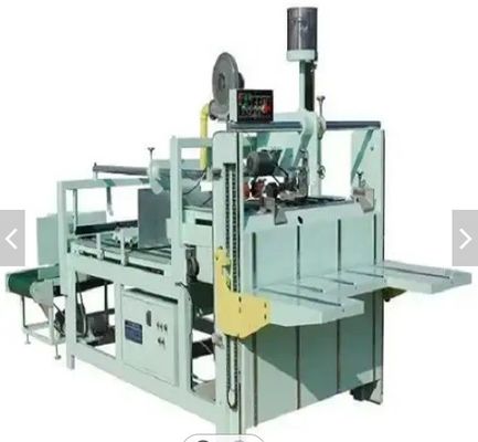 Semi-Auto Karton Paper Folder Gluer Machine met elektrisch aangedreven papiervormsysteem