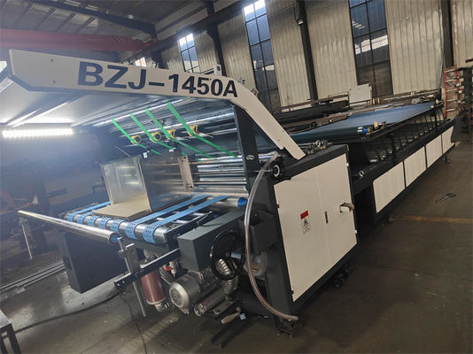 Elektrisch aangedreven semi-automatische lamineermachine voor het glinsteren van karton