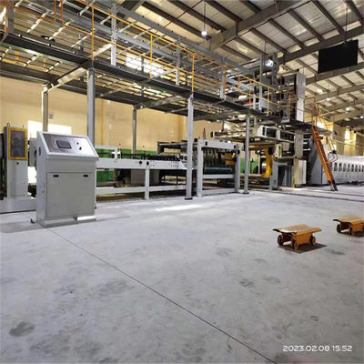 High Speed Full Automatic 5-Layer Corrugator Line voor A/B/C/E/F/BC Gekorrigeerde Fluitbreedte